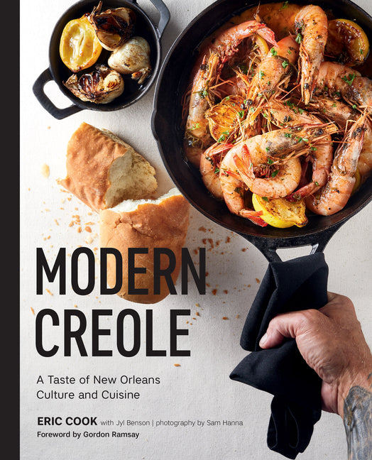 Book cover for Modern Creole: A Taste of New Orleans Culture and Cuisine