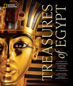 Book cover for Treasures of Egypt: A Legacy in Photographs from the Pyramids to Cleopatra