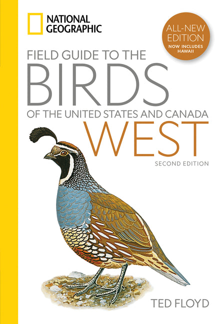 Book cover for National Geographic Field Guide to the Birds of the United States and Canada--West, 2nd Edition