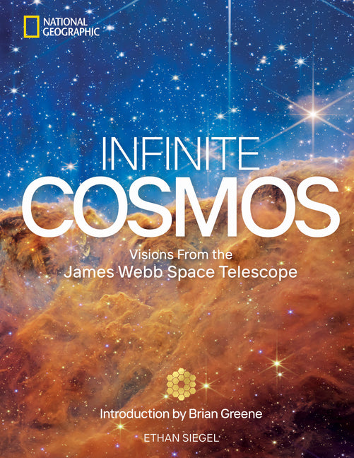 Book cover for Infinite Cosmos: Visions from the James Webb Space Telescope