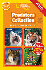 Book cover for Predators Collection (National Geographic Kids Readers, Levels 1 & 2): Readers That Grow with You