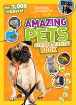 Book cover for Amazing Pets Sticker Activity Book