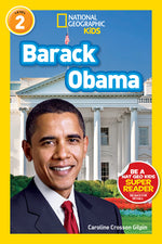 Book cover for Barack Obama (National Geographic Kids Readers, Level 2)