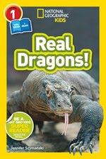 Book cover for National Geographic Kids Readers: Real Dragons (L1/Co-Reader)