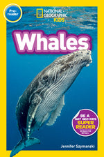 Book cover for National Geographic Readers: Whales (Prereader)