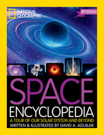 Book cover for Space Encyclopedia, 2nd Edition: A Tour of Our Solar System and Beyond