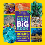 Book cover for Little Kids First Big Book of Rocks, Minerals & Shells-Library Edition