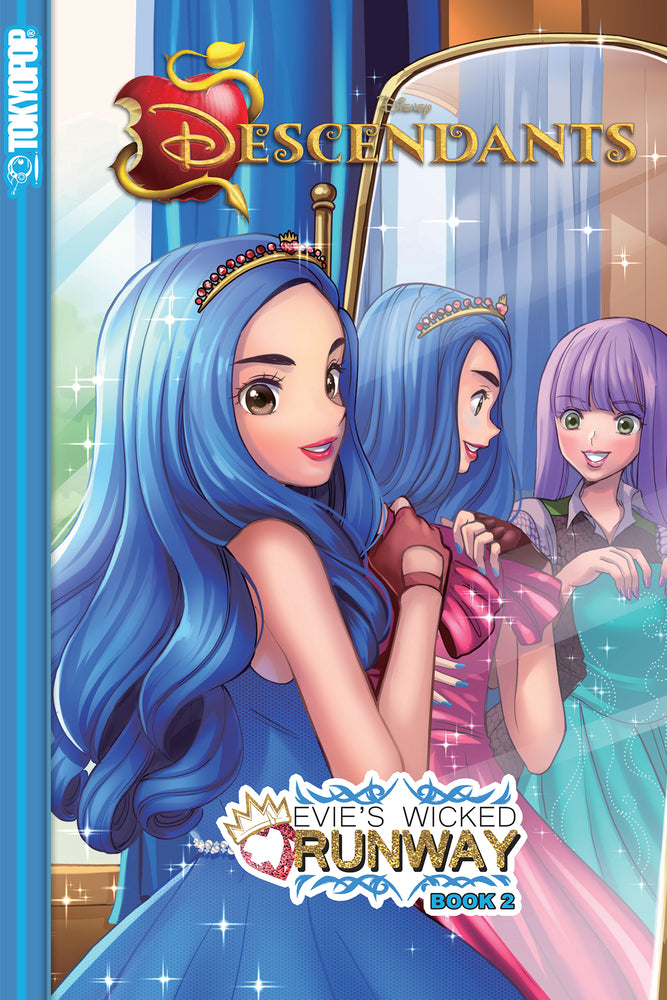 Book cover for Disney Manga: Descendants - Evie's Wicked Runway, Book 2
