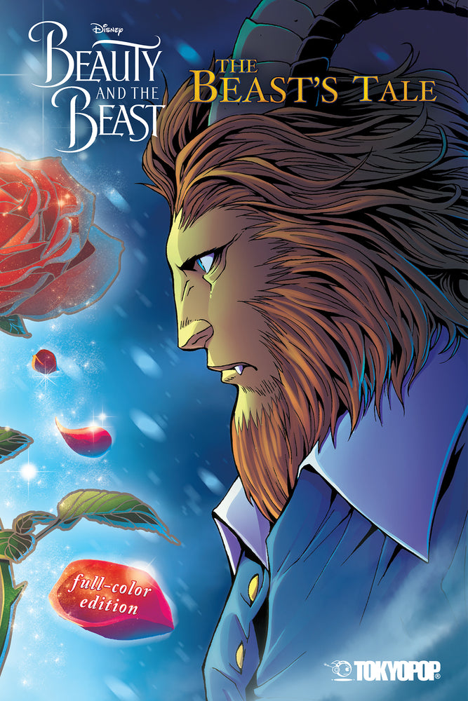 Book cover for Disney Manga: Beauty and the Beast - The Beast's Tale (Full-Color Edition)