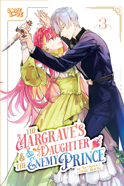 Book cover for Margrave's Daughter & the Enemy Prince, Volume 3