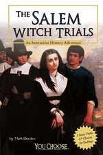 Book cover for Salem Witch Trials: An Interactive History Adventure