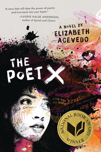 Book cover for The Poet X