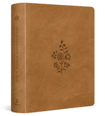 Book cover for ESV Journaling Study Bible (Trutone Over Board, Nubuck Caramel)