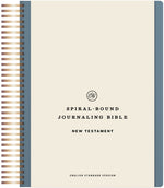 Book cover for ESV Spiral-Bound Journaling Bible, New Testament (Hardcover)