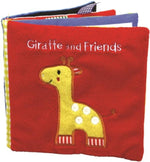 Book cover for Giraffe and Friends: A Soft and Fuzzy Book for Baby