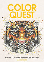 Book cover for Color Quest: Extreme Coloring Challenges to Complete