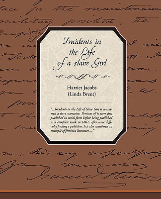 Book cover for Incidents in the Life of a Slave Girl
