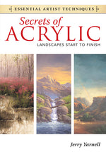 Book cover for Secrets of Acrylic: Landscapes Start to Finish