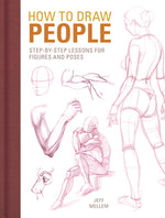 Book cover for How to Draw People: Step-By-Step Lessons for Figures and Poses