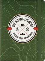 Book cover for The Hiking Logbook: Record Your Adventures