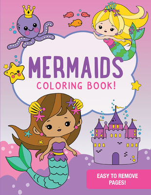 Book cover for Mermaids Coloring Book