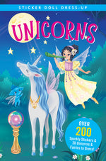 Book cover for Unicorns Sticker Doll Dress-Up