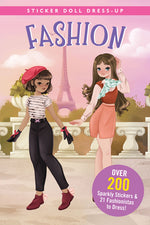 Book cover for Fashion Sticker Doll Dress-Up Book