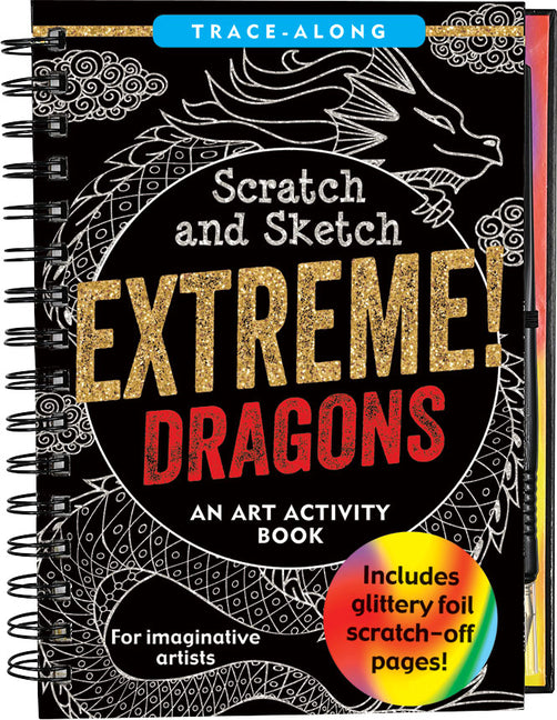 Book cover for Scratch & Sketch Extreme! Dragons