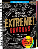 Book cover for Scratch & Sketch Extreme! Dragons