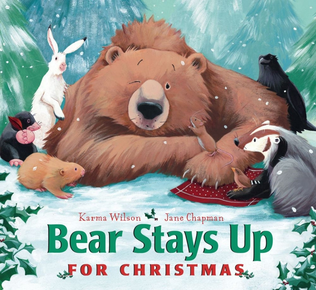 Book cover for Bear Stays Up for Christmas