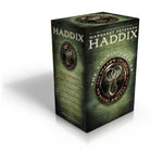 Book cover for The Shadow Children, the Complete Series (Boxed Set): Among the Hidden; Among the Impostors; Among the Betrayed; Among the Barons; Among the Brave; Am