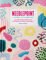 Book cover for Needlepoint: A Modern Stitch Directory: Over 100 Creative Stitches and Techniques for Tapestry Embroidery