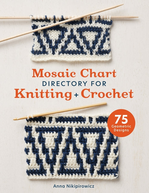 Book cover for Mosaic Chart Directory for Knitting and Crochet: 75 Geometric Designs