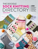 Book cover for Doodle Sock Knitting Directory: 200 Mix & Match Motifs to Design and Knit Your Own Socks