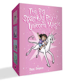Book cover for The Big Sparkly Box of Unicorn Magic: Phoebe and Her Unicorn Box Set Volume 1-4
