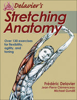 Book cover for Delavier's Stretching Anatomy
