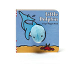 Book cover for Little Dolphin: Finger Puppet Book: (Finger Puppet Book for Toddlers and Babies, Baby Books for First Year, Animal Finger Puppets)