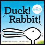 Book cover for Duck! Rabbit!