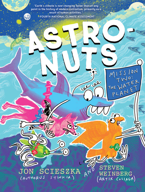 Book cover for AstroNuts Mission Two: The Water Planet