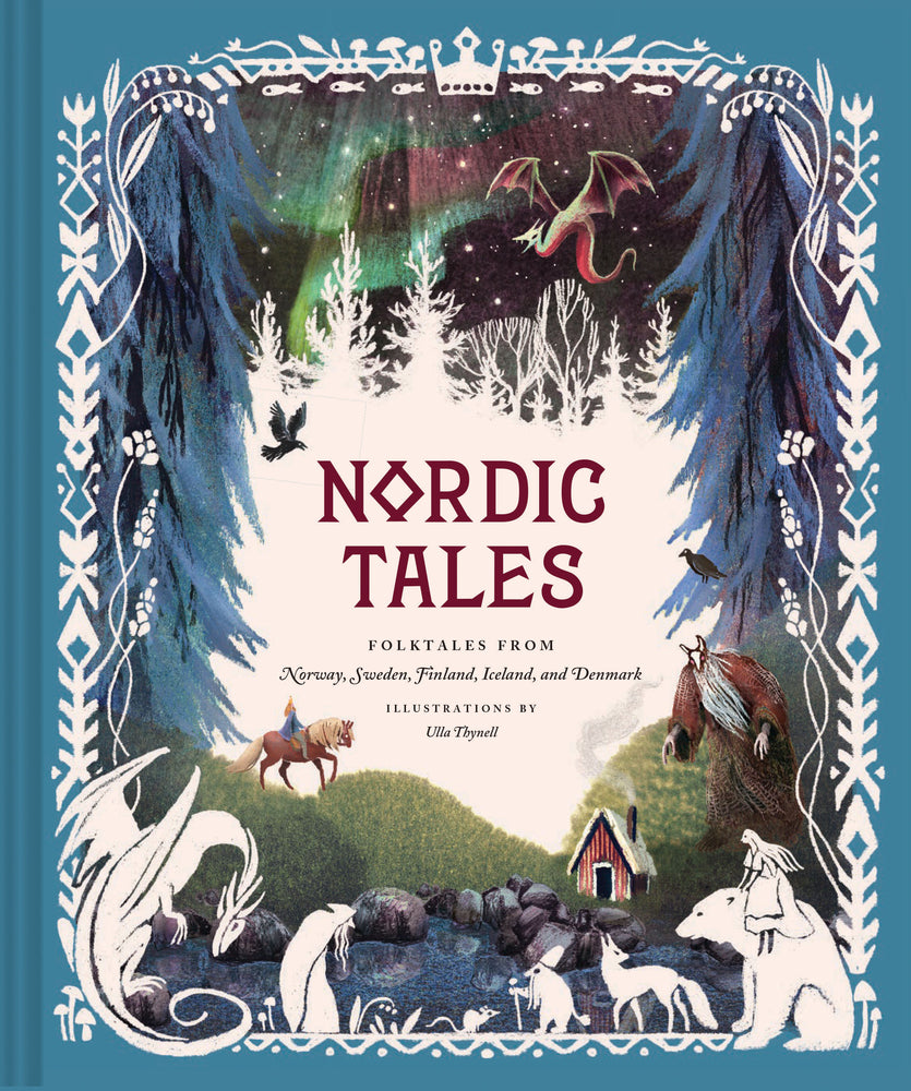 Book cover for Nordic Tales: Folktales from Norway, Sweden, Finland, Iceland, and Denmark