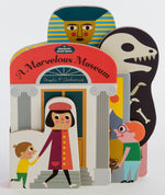 Book cover for Bookscape Board Books: A Marvelous Museum: (Artist Board Book, Colorful Art Museum Toddler Book)