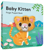 Book cover for Baby Kitten: Finger Puppet Book: (Board Book with Plush Baby Cat, Best Baby Book for Newborns)