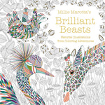 Book cover for Millie Marotta's Brilliant Beasts: Favorite Illustrations from Coloring Adventures