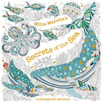Book cover for Millie Marotta's Secrets of the Sea: A Coloring Book Adventure
