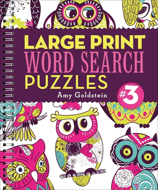 Book cover for Large Print Word Search Puzzles 3: Volume 3