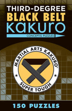 Book cover for Third-Degree Black Belt Kakuro