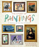 Book cover for The Story of Paintings: A History of Art for Children