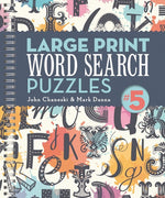 Book cover for Large Print Word Search Puzzles 5