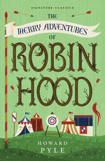 Book cover for The Merry Adventures of Robin Hood