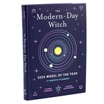 Book cover for Modern-Day Witch 2024 Wheel of the Year 17-Month Planner